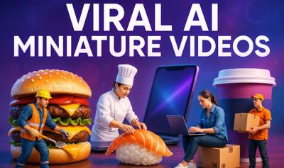 I will create viral AI miniature videos, AI miniworkers, AI minichef, AI product videos