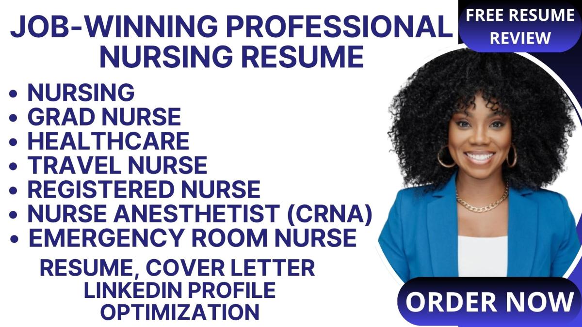 I Will Write a Professional Healthcare, Nursing, and Medical Resume