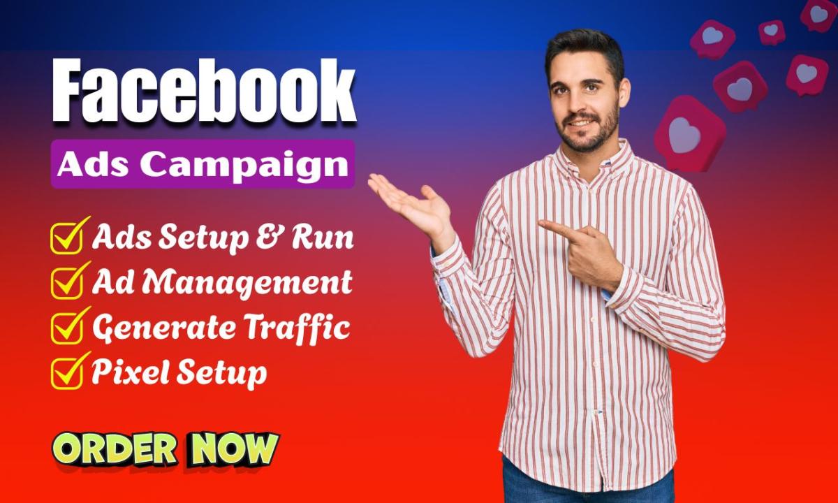 I Will Be Your Expert Facebook Ads Manager for Leads and Sales
