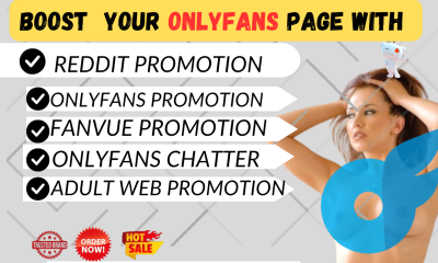 I will do Reddit post for OnlyFans FanVue AI Marketing Fansly Chatter Management & Blog