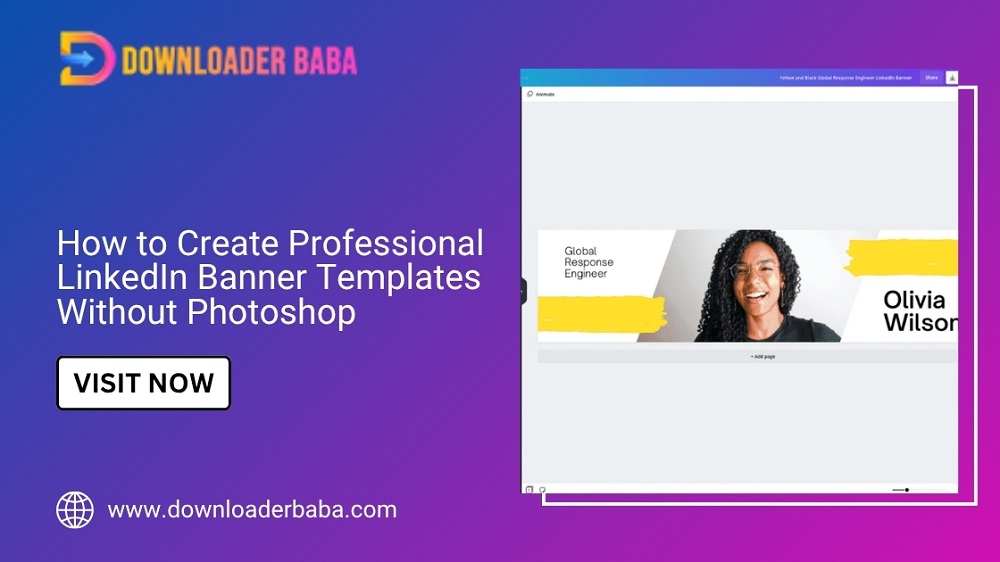 How to Create Professional LinkedIn Banner Templates Without Photoshop