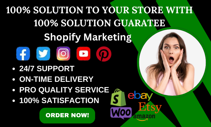 I will boost your eBay, Shopify, and Etsy store sales with adept promotion and marketing