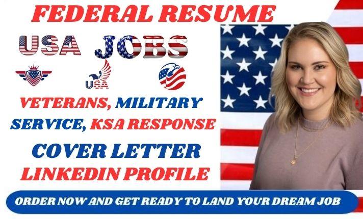I will write a USA jobs compliant federal resume that meets government hiring standards