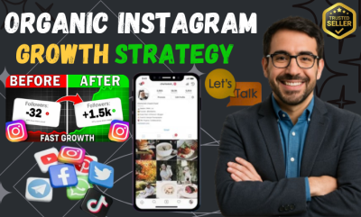 I will grow your Instagram for fast organic growth and engagement