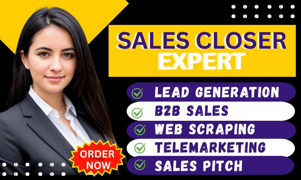 Lead Generation | B2B Sales | Web Scraping | Telemarketing | Sales Pitch