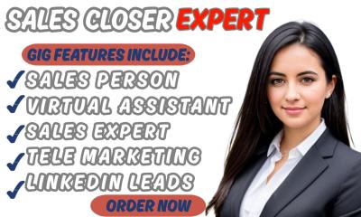 B2B Leads | Virtual Assistant | Sales Expert | LinkedIn Leads