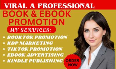 BookTok Promotion | KDP Marketing | TikTok BookTok | TikTok Promotion