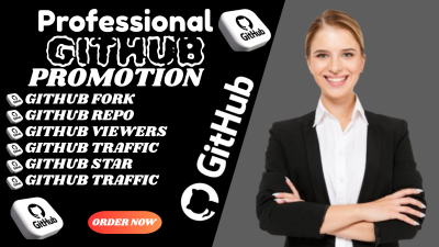 I will do organic GitHub promotion and increase more followers