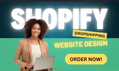 Build Professional Dropshipping Shopify Store & Shopify Website