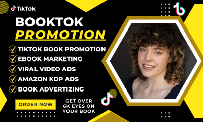 I will viral booktok video amazon kdp ads book trailer, tiktok book promotion