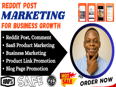 I will do Reddit post marketing for blog crypto SaaS product website visitors
