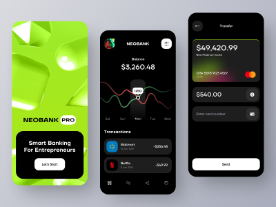 I will do payment app neobank app money transfer app wallet app p2p lending app