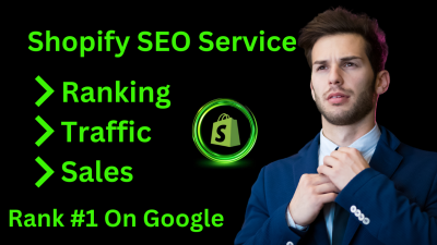 I will do advanced Google Shopify SEO to boost up to 1st page ranking