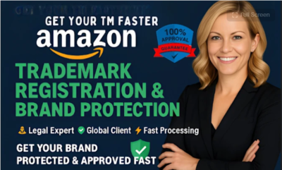 I Will Help You File Your Trademark Through Amazon IP Accelerator for Brand Registry