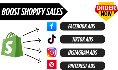 I will boost Shopify website sales with marketing, Instagram, Facebook ads & Shopify promotion