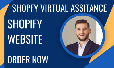 I will boost sales, Shopify store manager, and Shopify virtual assistant