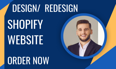 I Will Build Shopify Store or Dropshipping E-Commerce Website