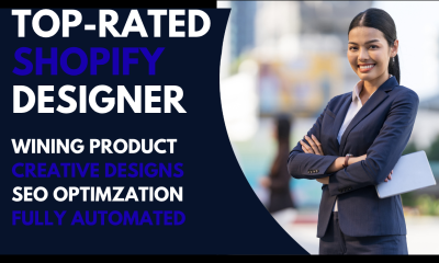 I will do Shopify store redesign, Shopify dropshipping store, Shopify website