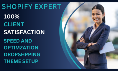 I will setup profitable Shopify website or Shopify store design