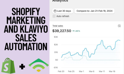 I will do Shopify Marketing Klaviyo Automation & Sales Funnel to Boost Shopify Sales