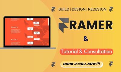 Build Custom Framer Website Design, Framer Animation & Expert Framer Tutorial