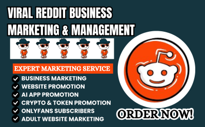 I will manage Reddit posts for ecommerce website, product links, OnlyFans, eBook, blog, AI app
