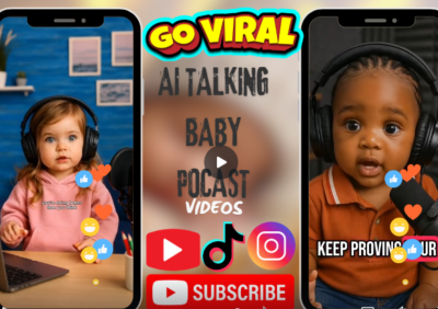 I Will Create a Viral Baby Podcast Talking Baby, Your Look Like Baby, AI News Baby