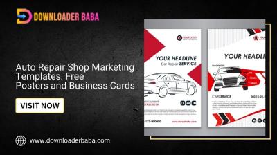Auto Repair Shop Marketing Templates: Free Posters and Business Cards