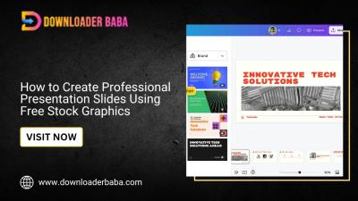 How to Create Professional Presentation Slides Using Free Stock Graphics