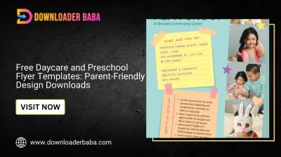 Free Daycare and Preschool Flyer Templates: Parent-Friendly Design Downloads