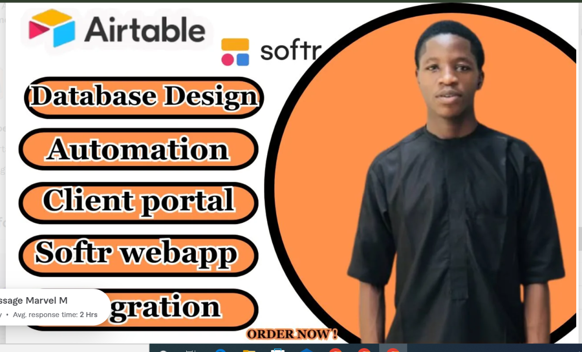 I will be Airtable Expert, Airtable Automation, Airtable Interfaces Design and Script