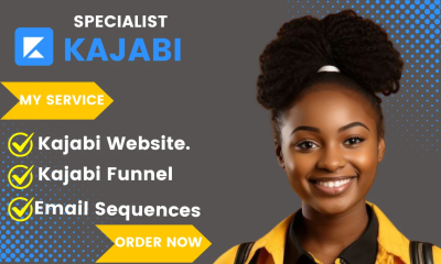I will be your Kajabi Expert, Create Kajabi Website, Kajabi Funnel & Email Sequences