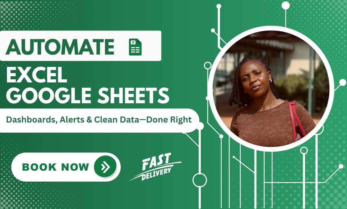 I Will Automate Excel or Google Spreadsheets Using VBA or Apps Scripts