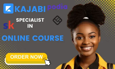 I will create online school, online community with Teachable, Skool, Podia, LearnWorlds