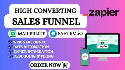 I will setup Zapier or Make.com integration on CRMs, Webhooks, Custom API Endpoints