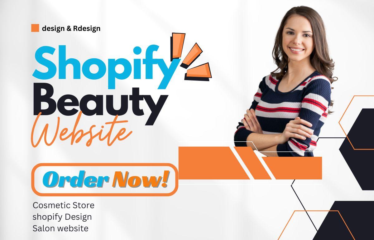 I will design Shopify Ecommerce Website or Landing Page with PageFly, GemPages, Shogun