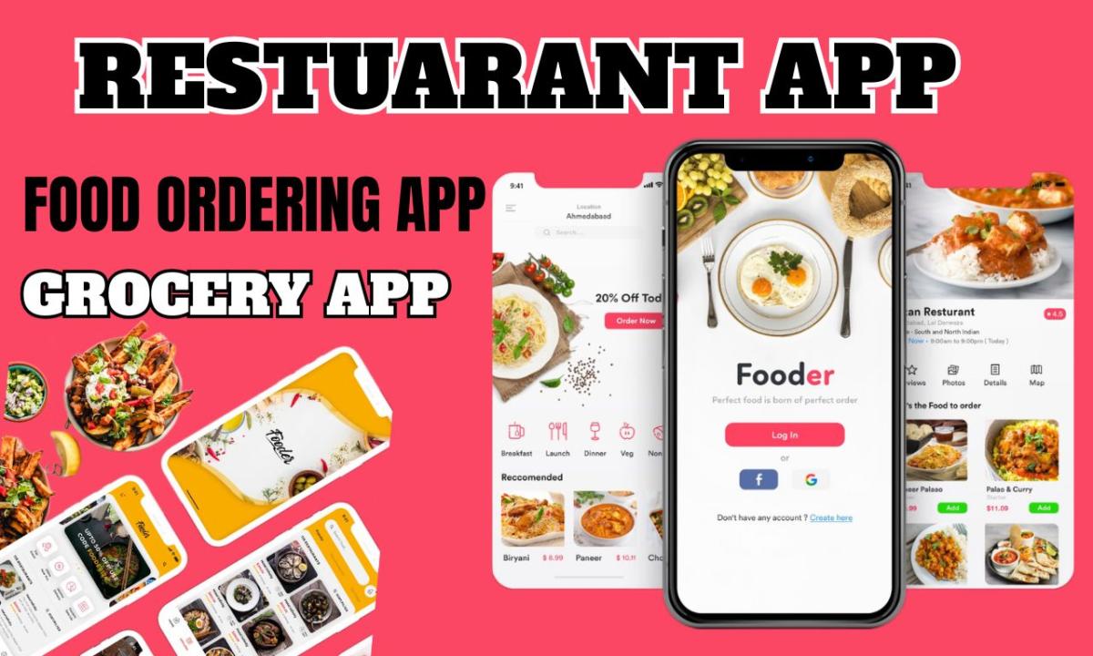 Design a Business Website for Restaurants, Bakeries, and Fast Food with Ordering