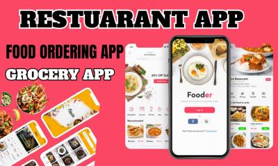 Design a Business Website for Restaurants, Bakeries, and Fast Food with Ordering