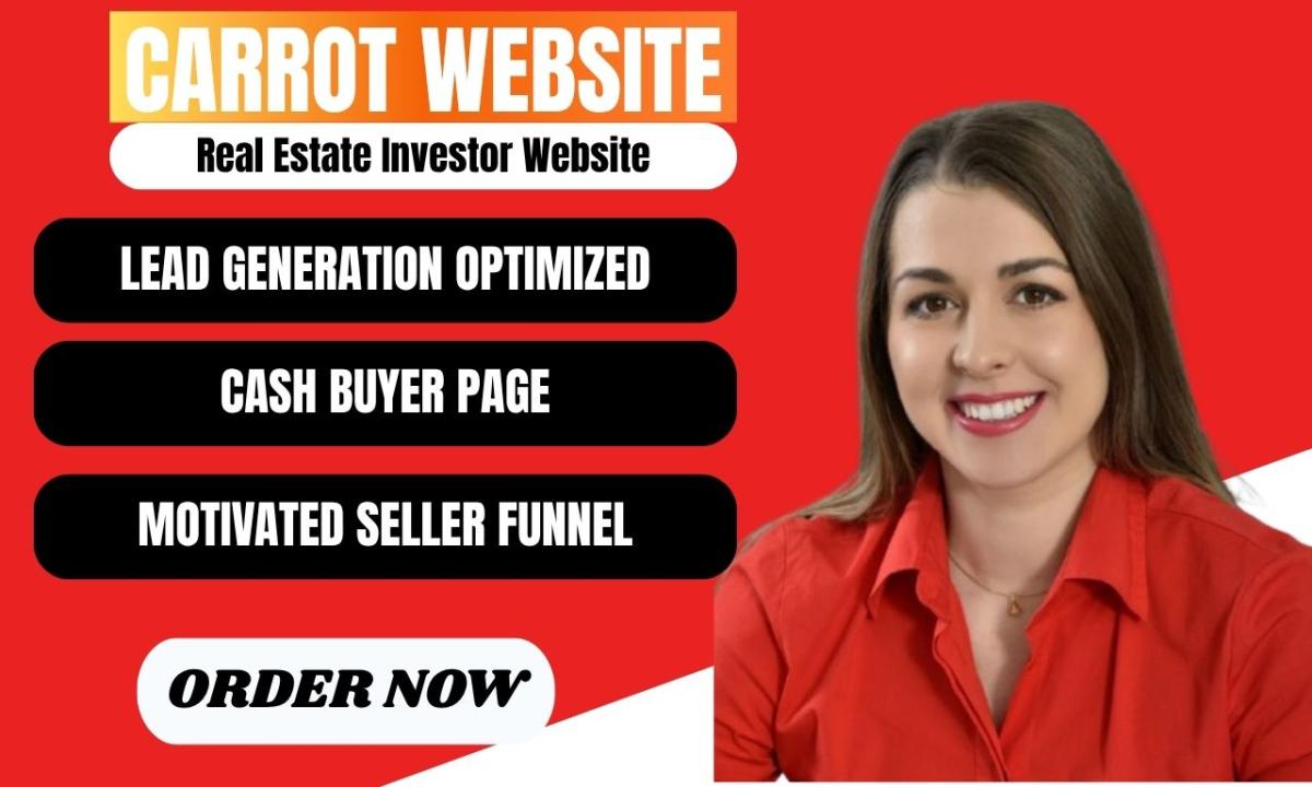 Design Professional Websites for Real Estate Investors with Carrot Mortgage Calculator