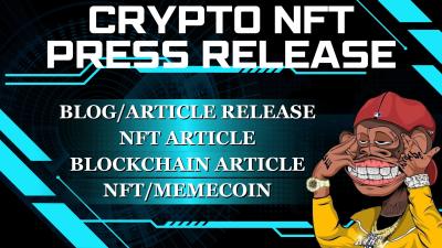 I will write SEO crypto, NFT, and meme coin blog articles