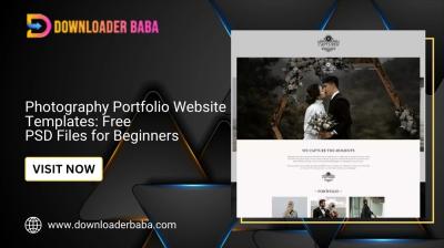 Photography Portfolio Website Templates: Free PSD Files for Beginners