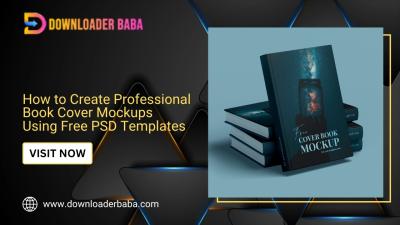 How to Create Professional Book Cover Mockups Using Free PSD Templates