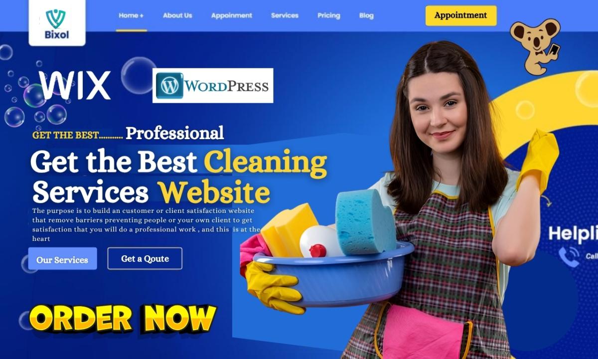 I will Office Cleaning Website, Booking Koala Website, Pricing Parameters Services