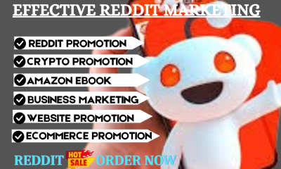 I will promote your ecommerce website, SaaS, crypto, AI app, with viral Reddit promotion