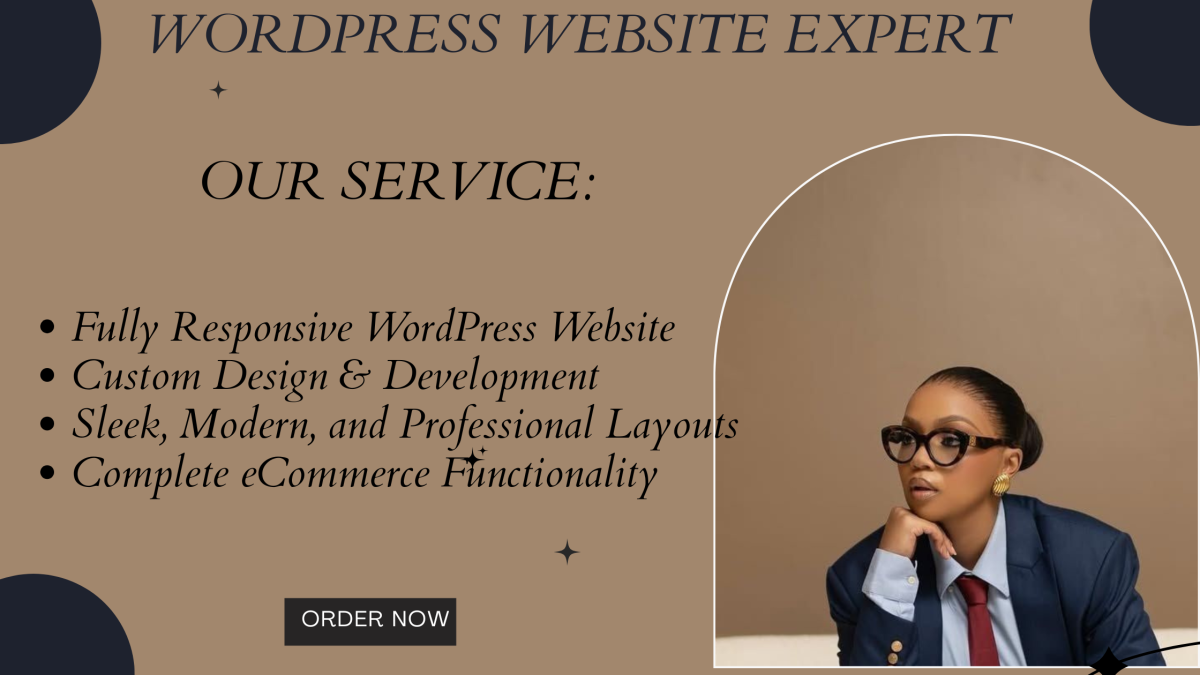 I will WordPress landing page GetResponse Squarespace Mailchimp WordPress website Wix