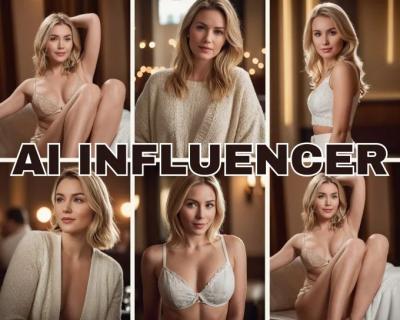 I will do realistic AI influencer model for OnlyFans, Fanvue, AI Instagram, Flux AI