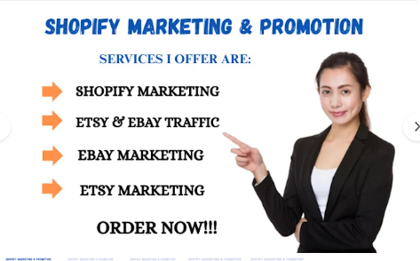 I Will Promote and Advertise Your eBay, Etsy, Shopify, TikTok Shop to Get Sales