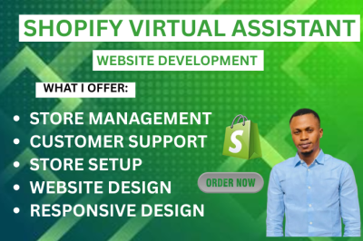 I will be your Amazon FBA, Shopify Virtual Assistant for Product Research & Store Management
