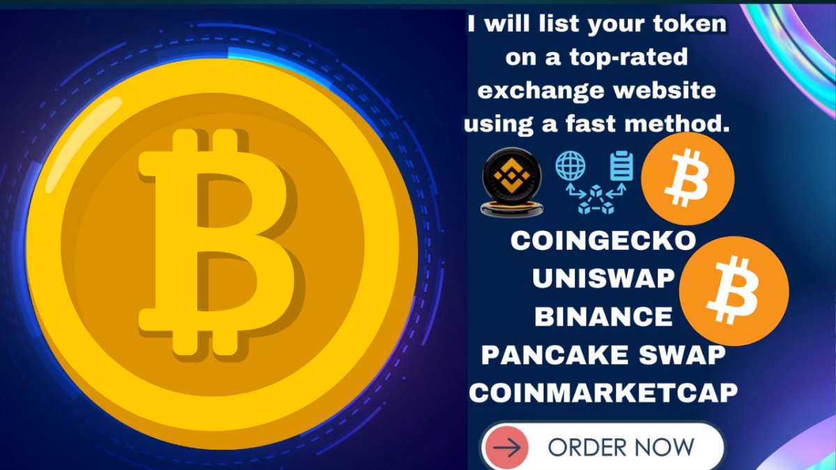 I will list your token, coin, ICO presale on CoinGecko, CoinMarketCap, IEO