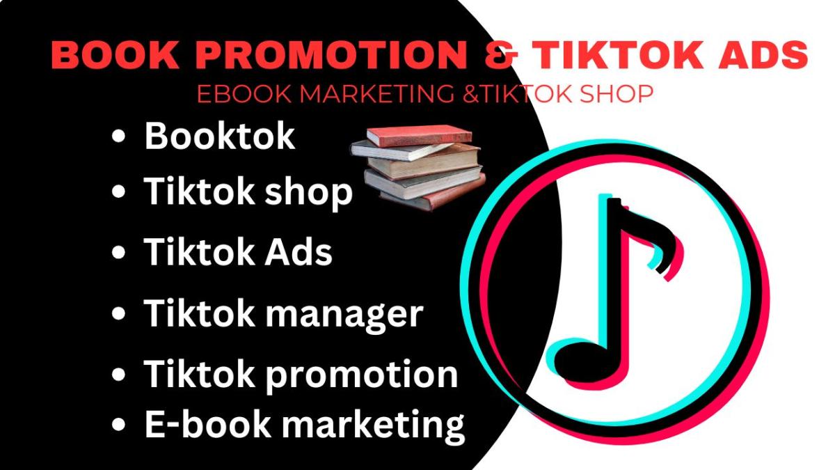 I will promote your book BookTok KDP Ebook Marketing Amazon Ads Book Publisher